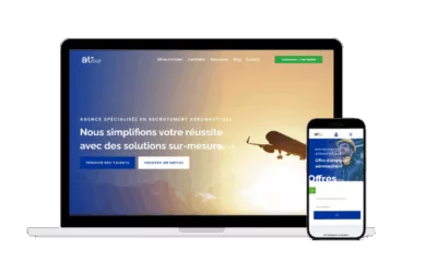Création de site internet pour Aero Talent Solutions
